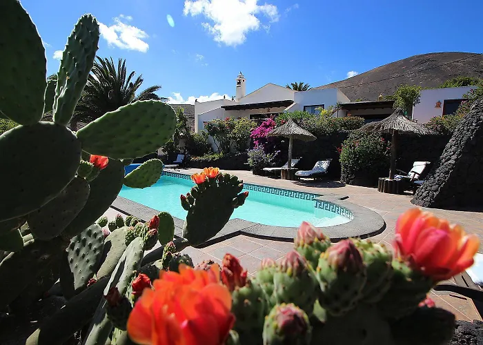 Roco 3 - Grosser Pool, Sauna, Meerblick, Entspannung Fuer 2 Personen La Asomada (Lanzarote)